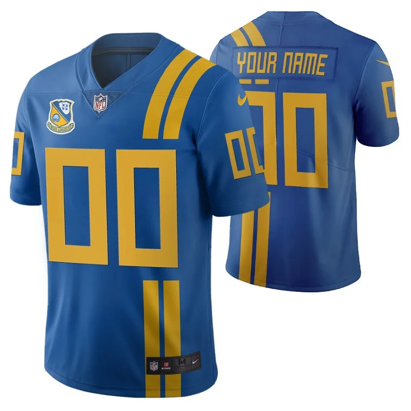Custom Jaguars Jersey for Men Jacksonville Jaguars Custom Royal City Edition Vapor Limited Jersey -
