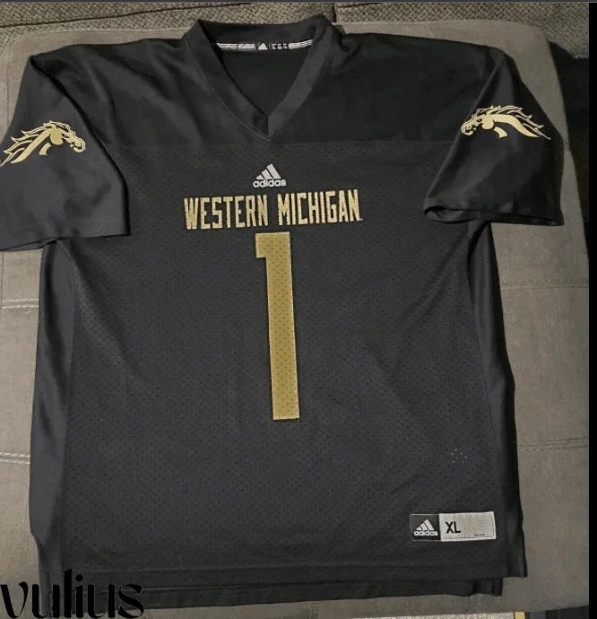 Custom Michigan Jerseys, Black Men's, Custom Football Jersey -