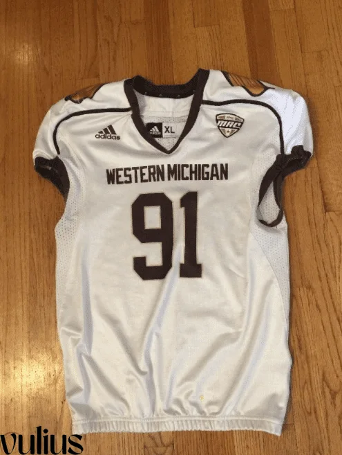 Custom Michigan Jerseys, White Men's, Football Custom Jersey -