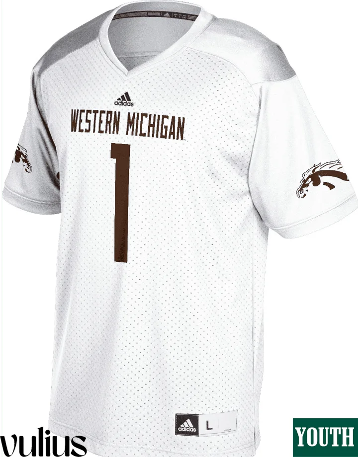 Custom Michigan Jerseys, White Youth's, Custom  Jersey