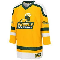 Youth's Norfolk State Spartans Custom Jersey Yellow -
