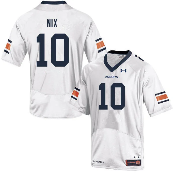 Youth's #10 Bo Nix White Auburn Tigers Alumni Jersey -