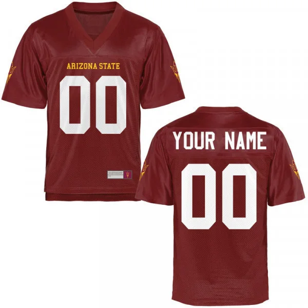 Youth's Arizona State Sun Devils Customized Football Jersey -