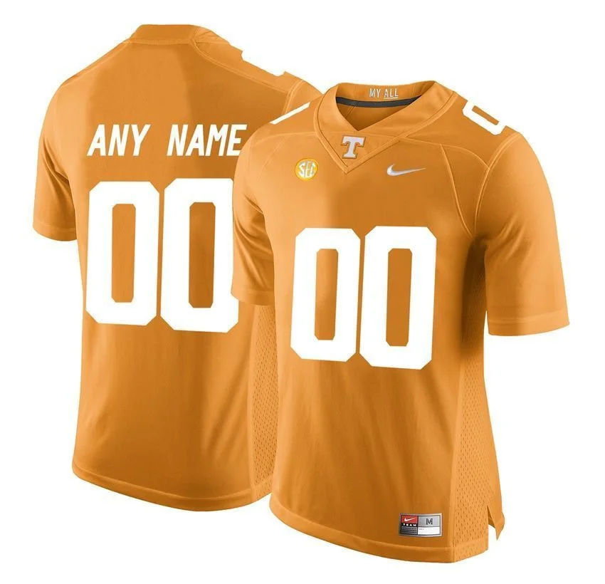 Youth's Tennessee Volunteers Orange College Limited Football Customized Jersey -