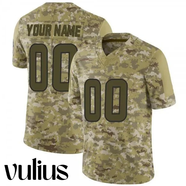 Custom Texans Jersey, Camo Men's Jersey, 2018 Salute to Service Jersey -