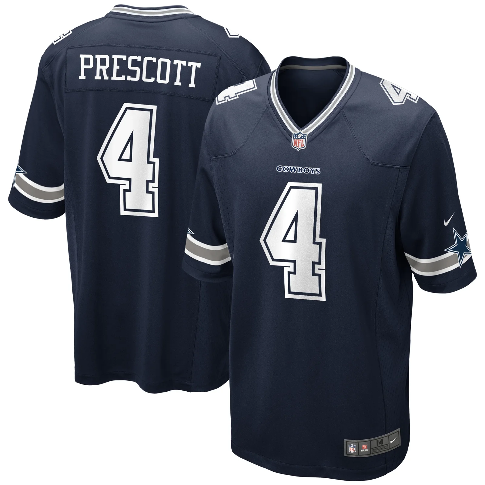 Dak Prescott Dallas Cowboys Youth Game Jersey - Navy -