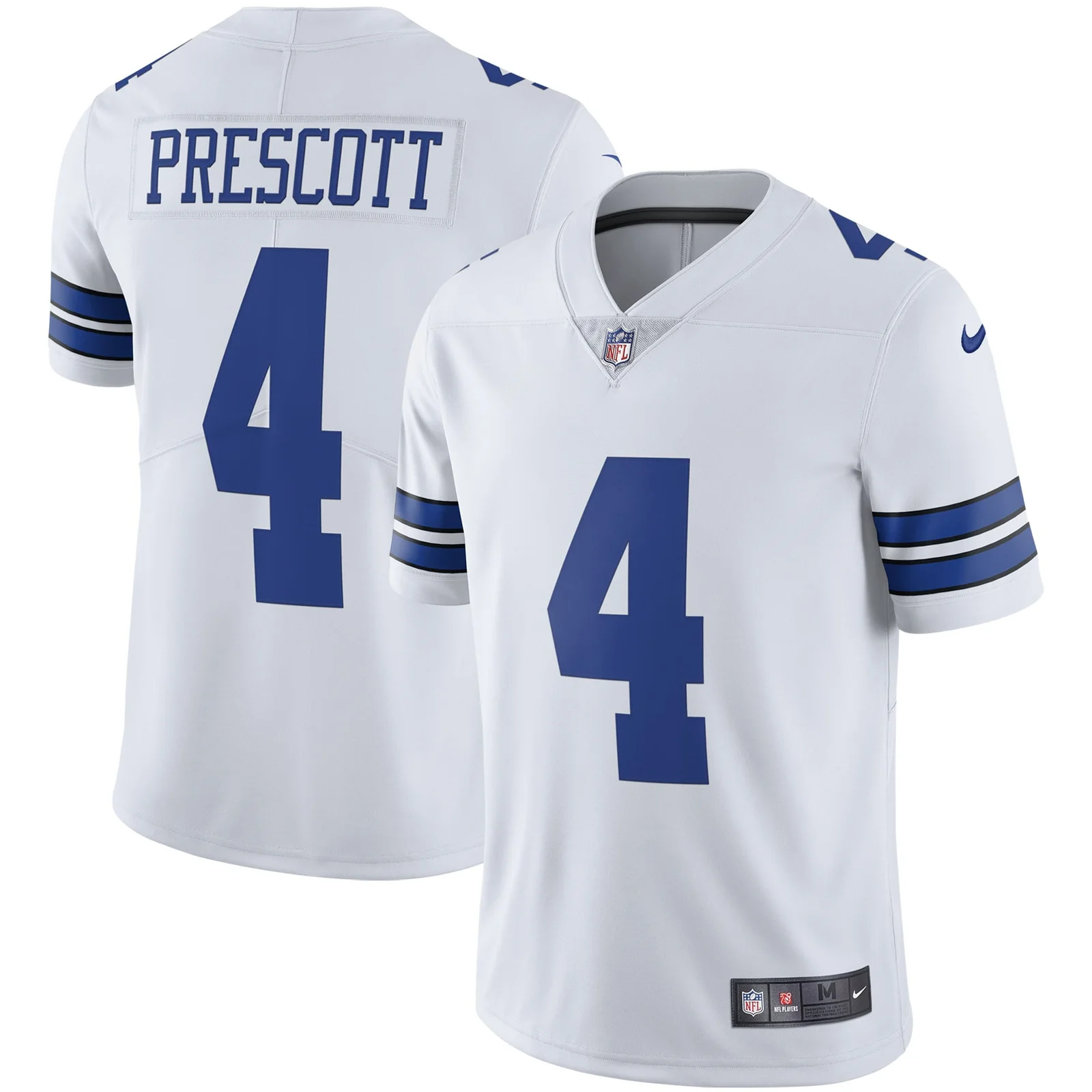 Men's Dak Prescott Dallas Cowboys Vapor Limited Player Jersey - White -