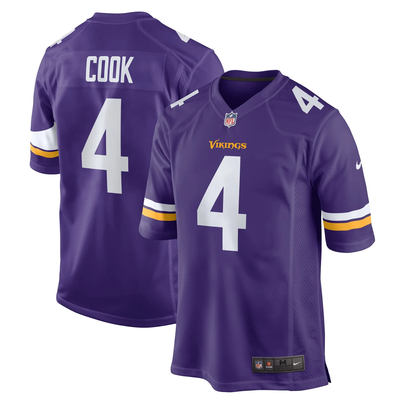 Men's Dalvin Cook Minnesota Vikings Game Jersey - Purple -