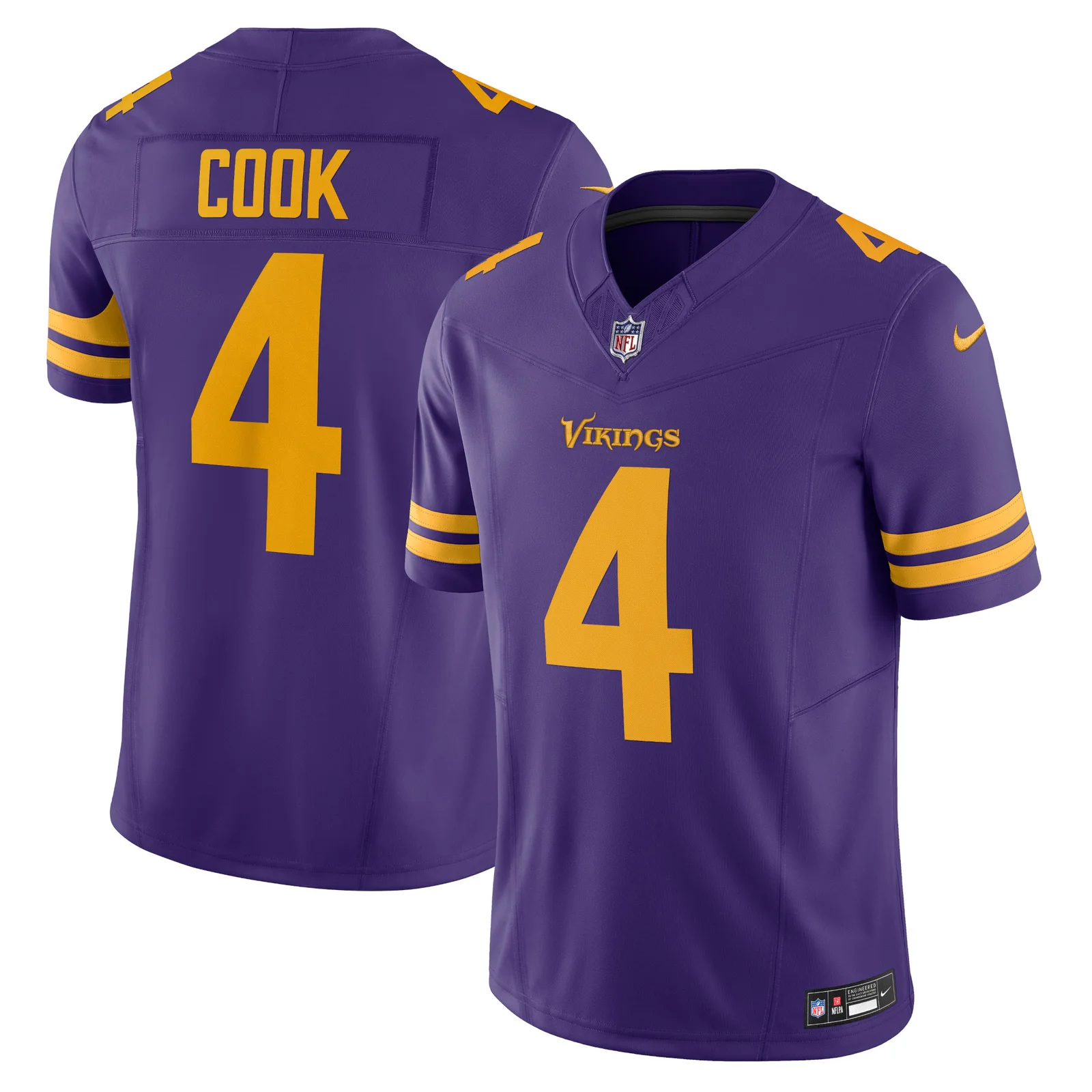 Men's Dalvin Cook Minnesota Vikings Vapor F.U.S.E. Limited Jersey - Purple -