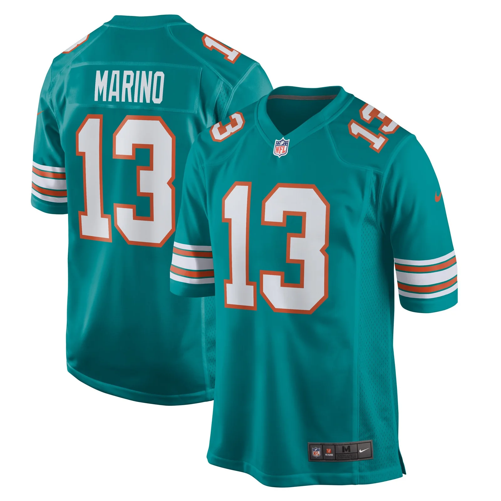 Men'sDan Marino Miami Dolphins Retired Player Jersey - Aqua -