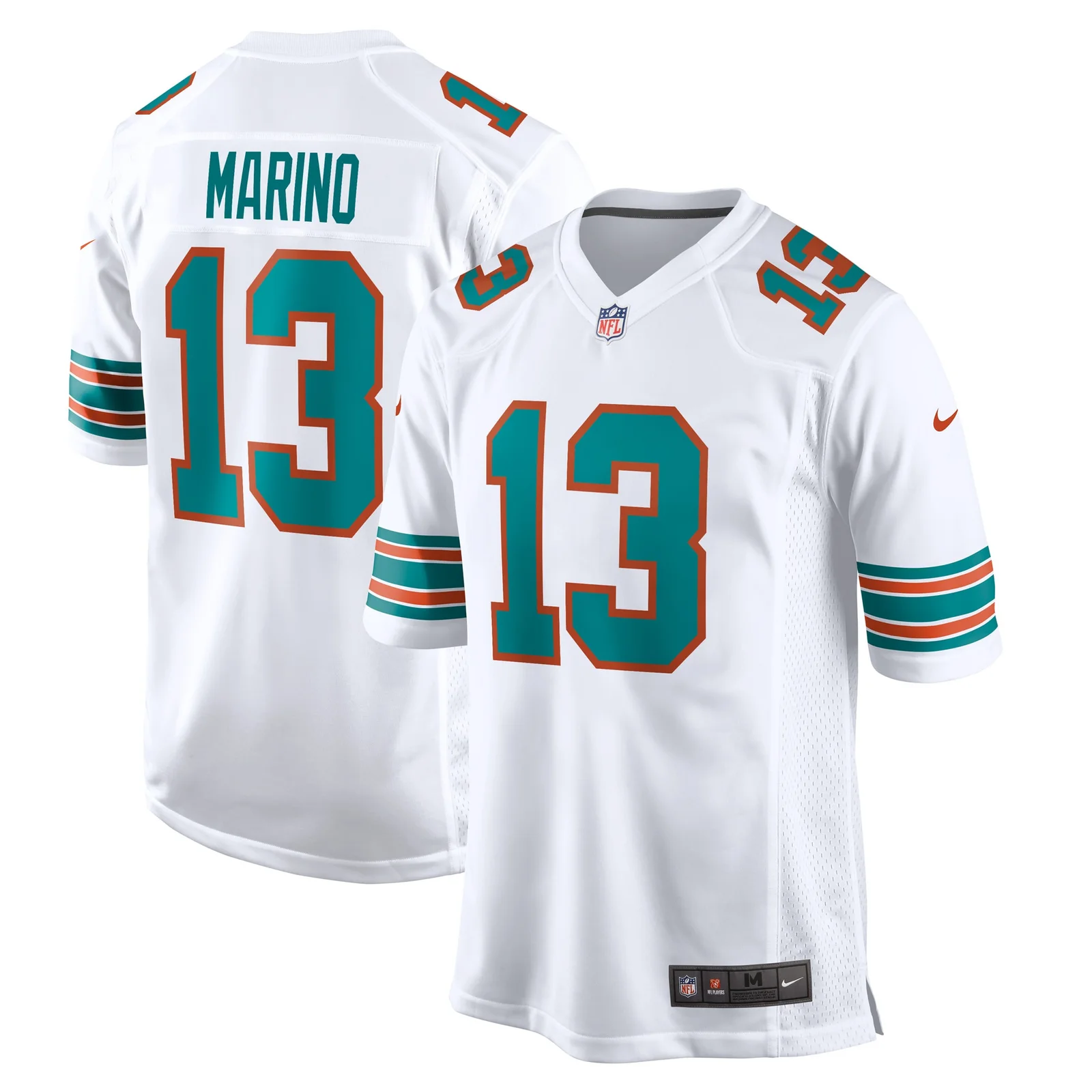 Men'sDan Marino Miami Dolphins Retired Player Jersey - White -