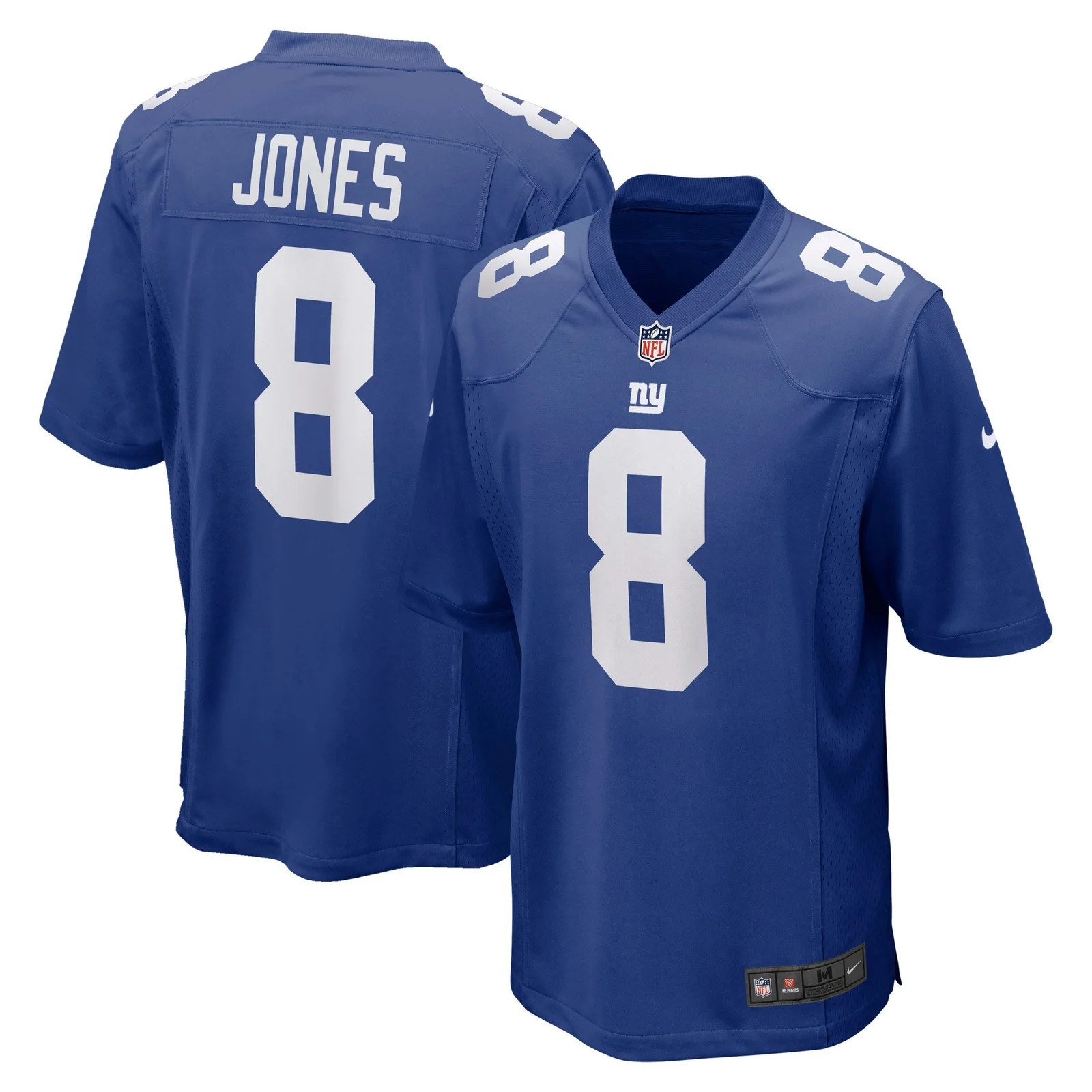 Men's Daniel Jones New York Giants Game Jersey - Royal -