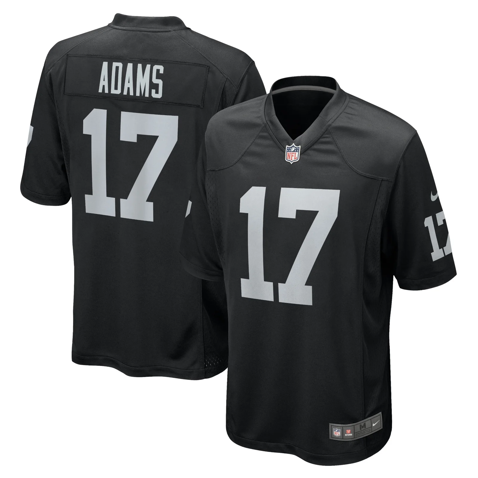 Davante Adams Las Vegas Raiders Youth Game Jersey - Black -