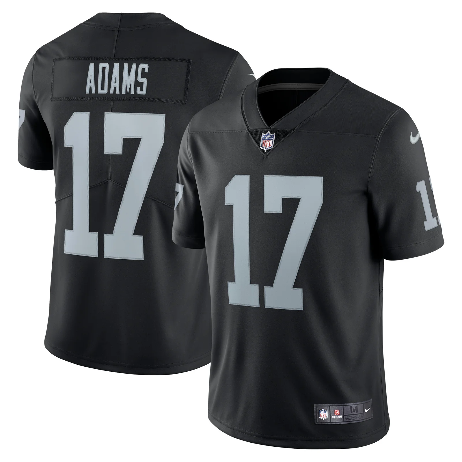 Men's Davante Adams Las Vegas Raiders Vapor Limited Jersey - Black -