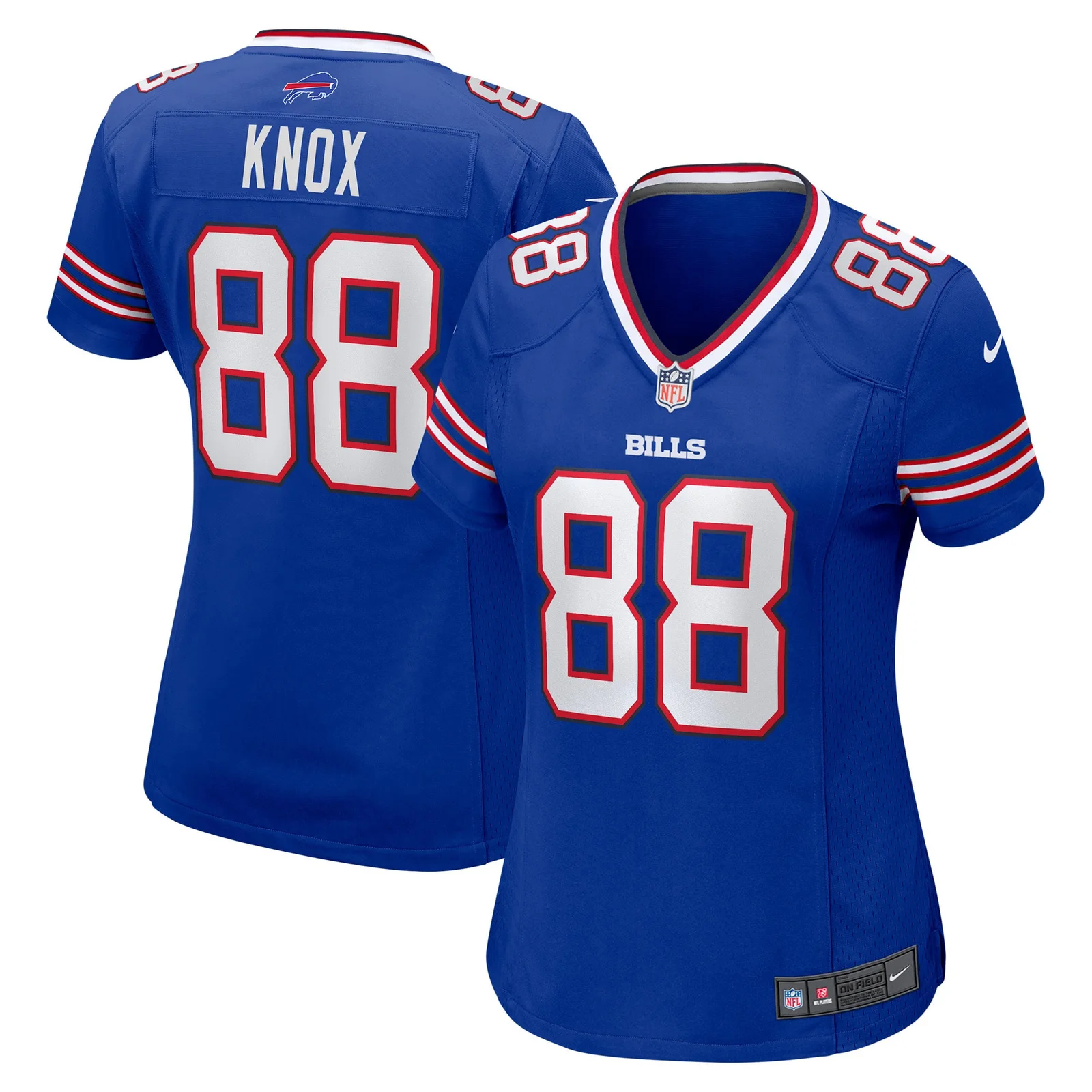 Dawson Knox Buffalo Bills Woman's Game Jersey - Royal -