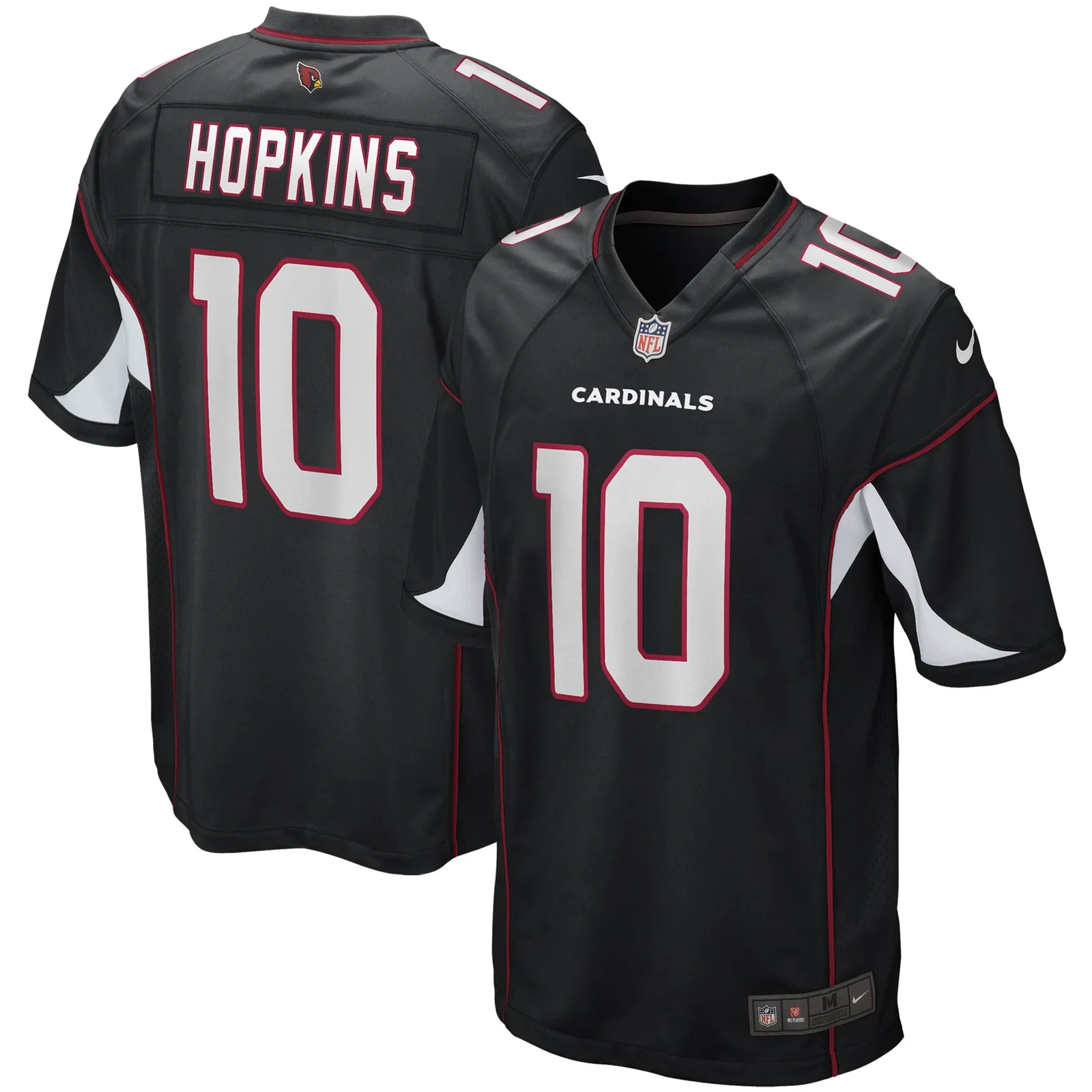 Men's DeAndre Hopkins Arizona Cardinals Game Jersey - Black -