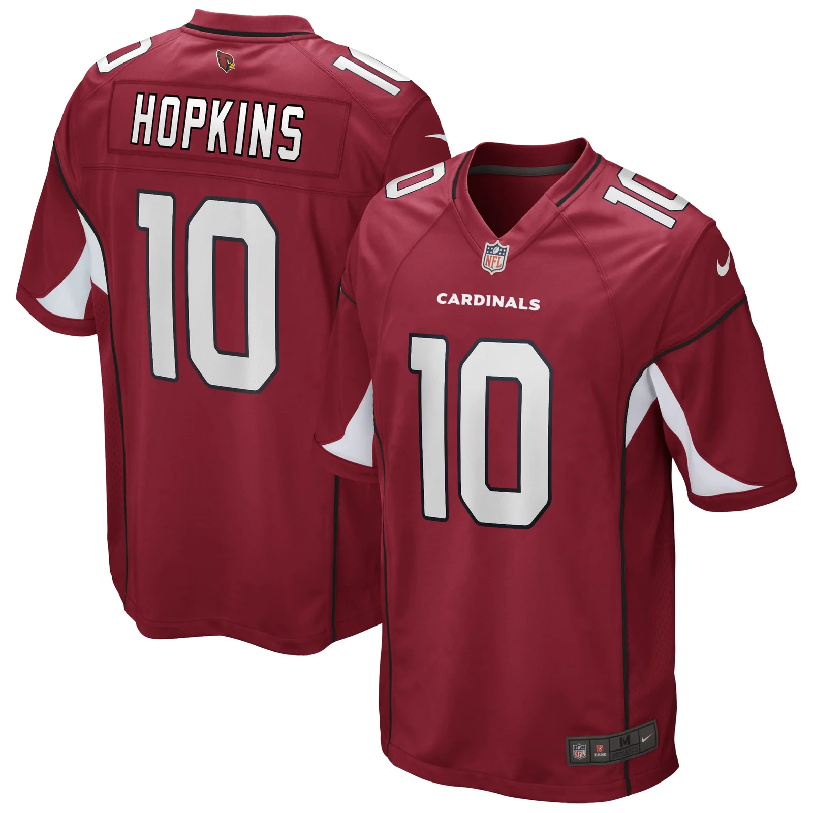 Men's DeAndre Hopkins Arizona Cardinals Game Jersey - Cardinal -