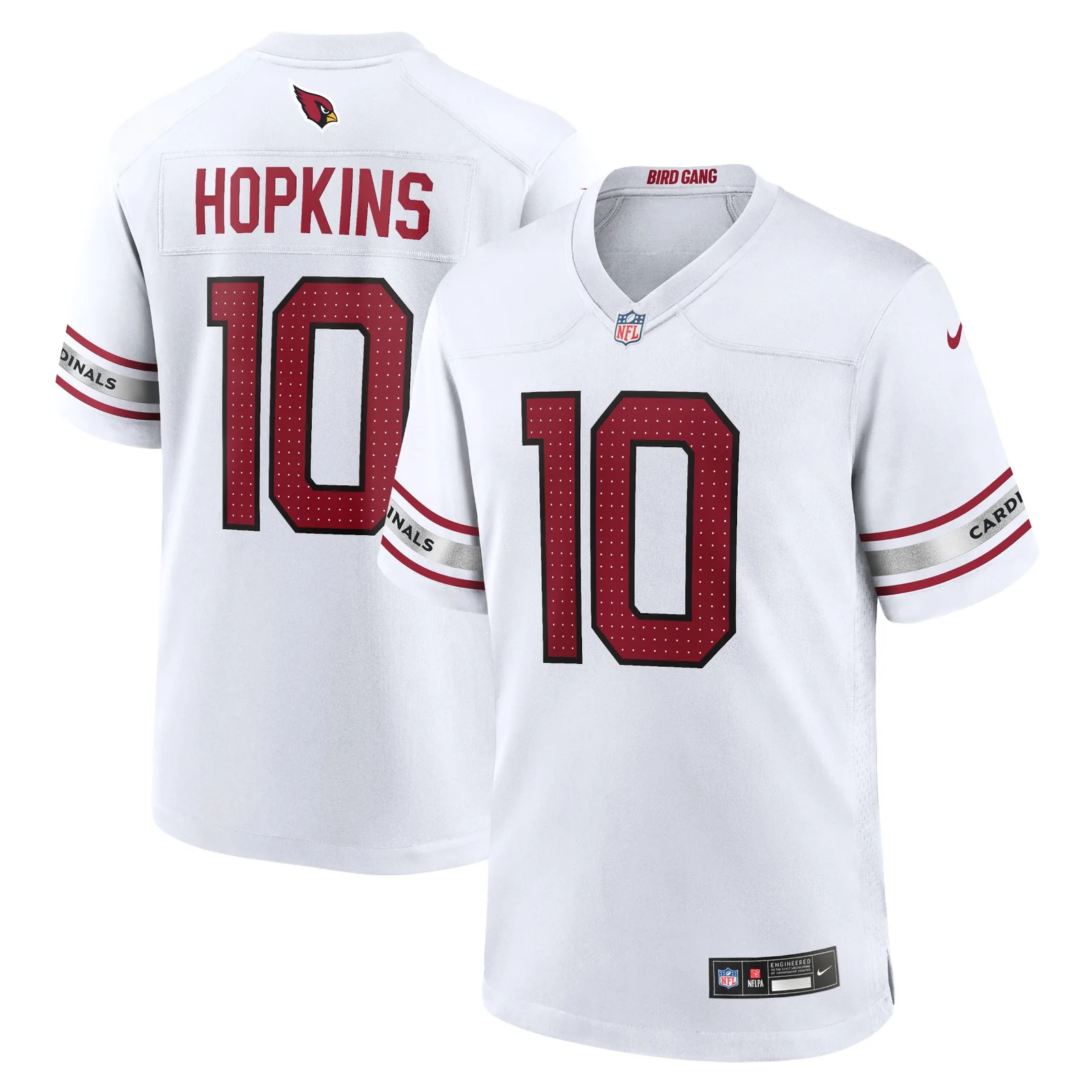 Men's DeAndre Hopkins Arizona Cardinals Game Player Jersey - White -