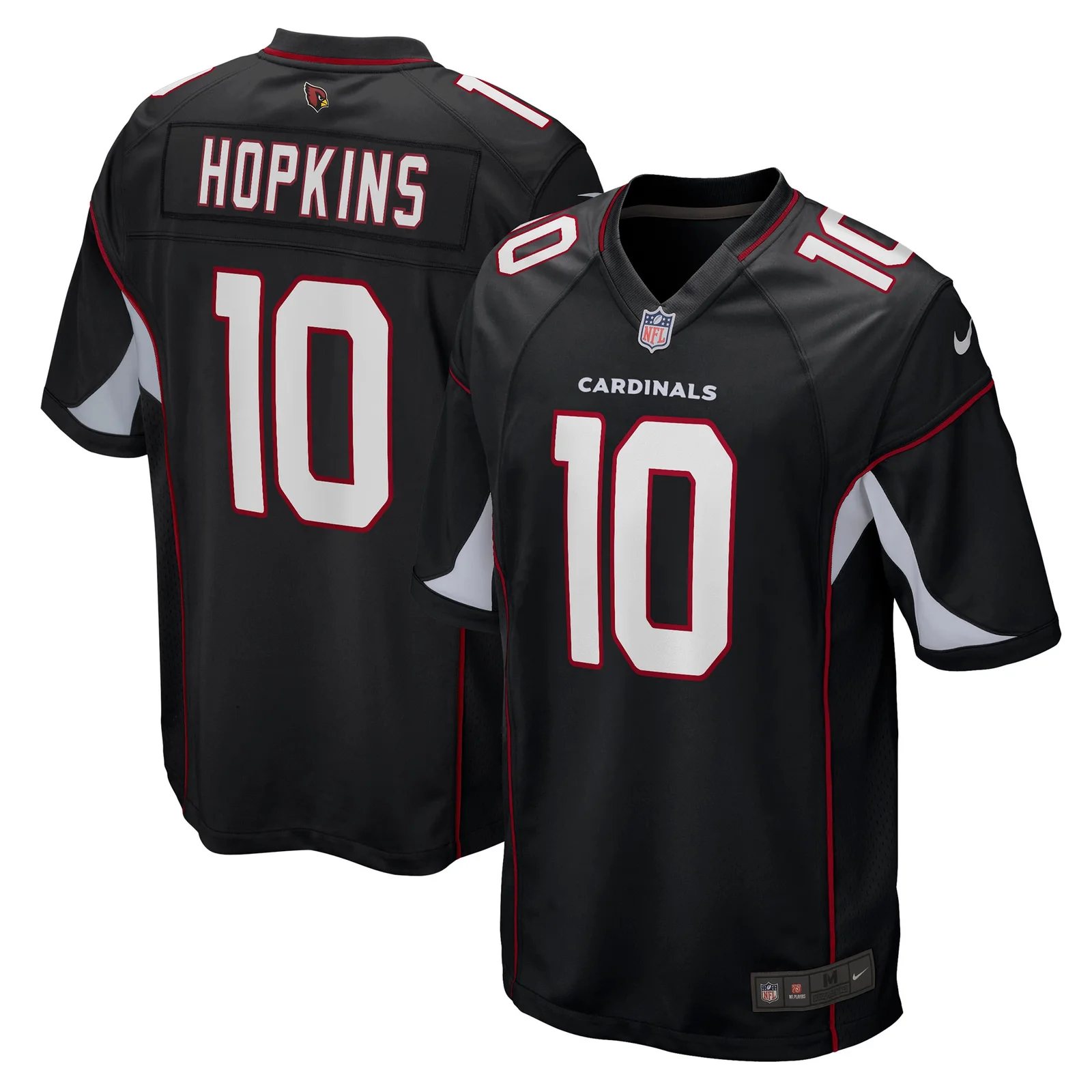 Men's DeAndre Hopkins Arizona Cardinals Player Game Jersey - Black -