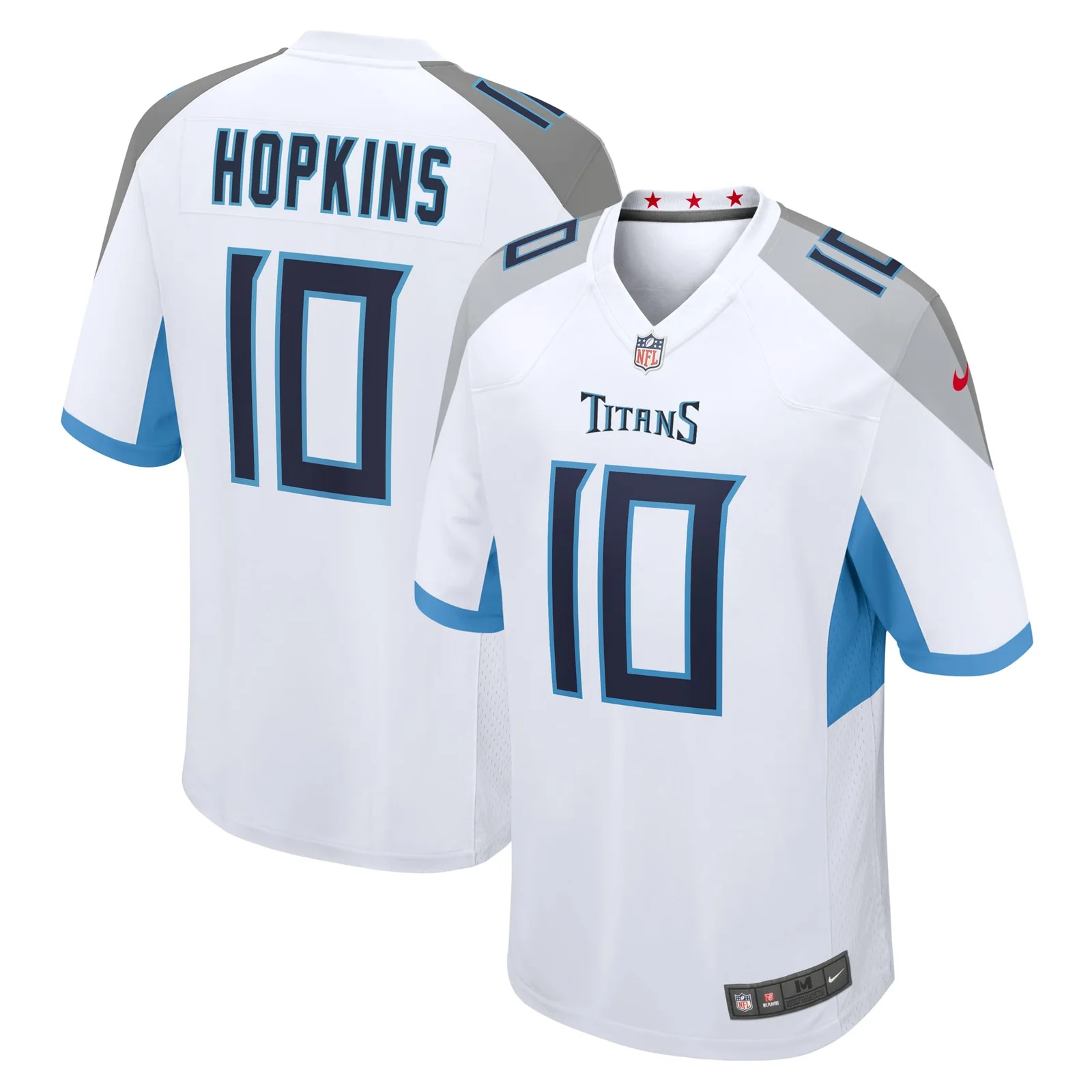 Men's DeAndre Hopkins Tennessee Titans Game Jersey - White -