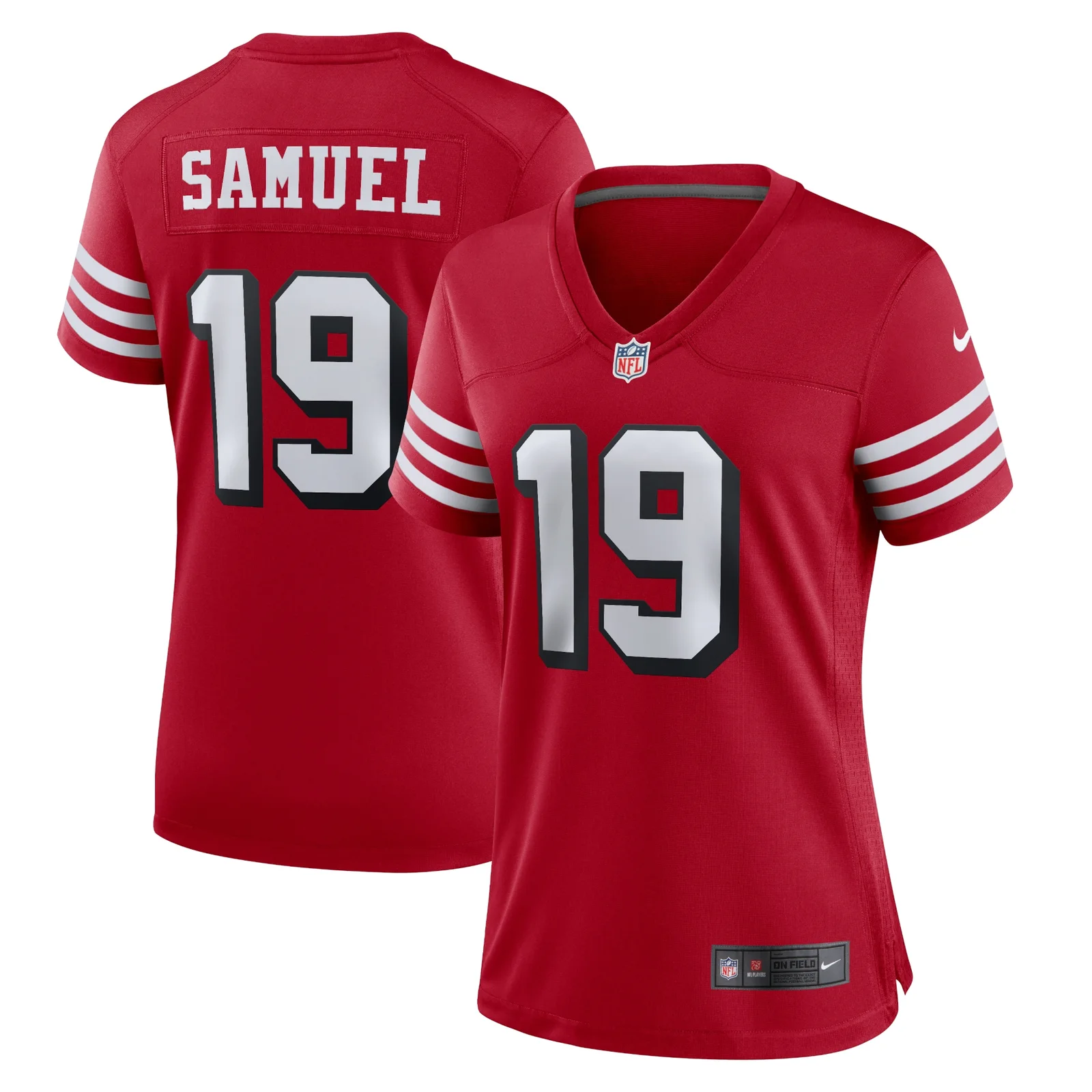 Deebo Samuel San Francisco 49ers Woman's Alternate Team Game Jersey - Scarlet -
