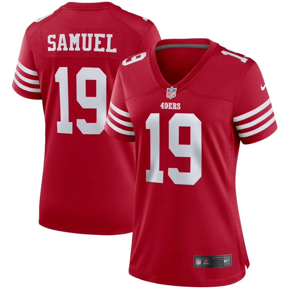 Deebo Samuel San Francisco 49ers Woman's Player Game Jersey - Scarlet -