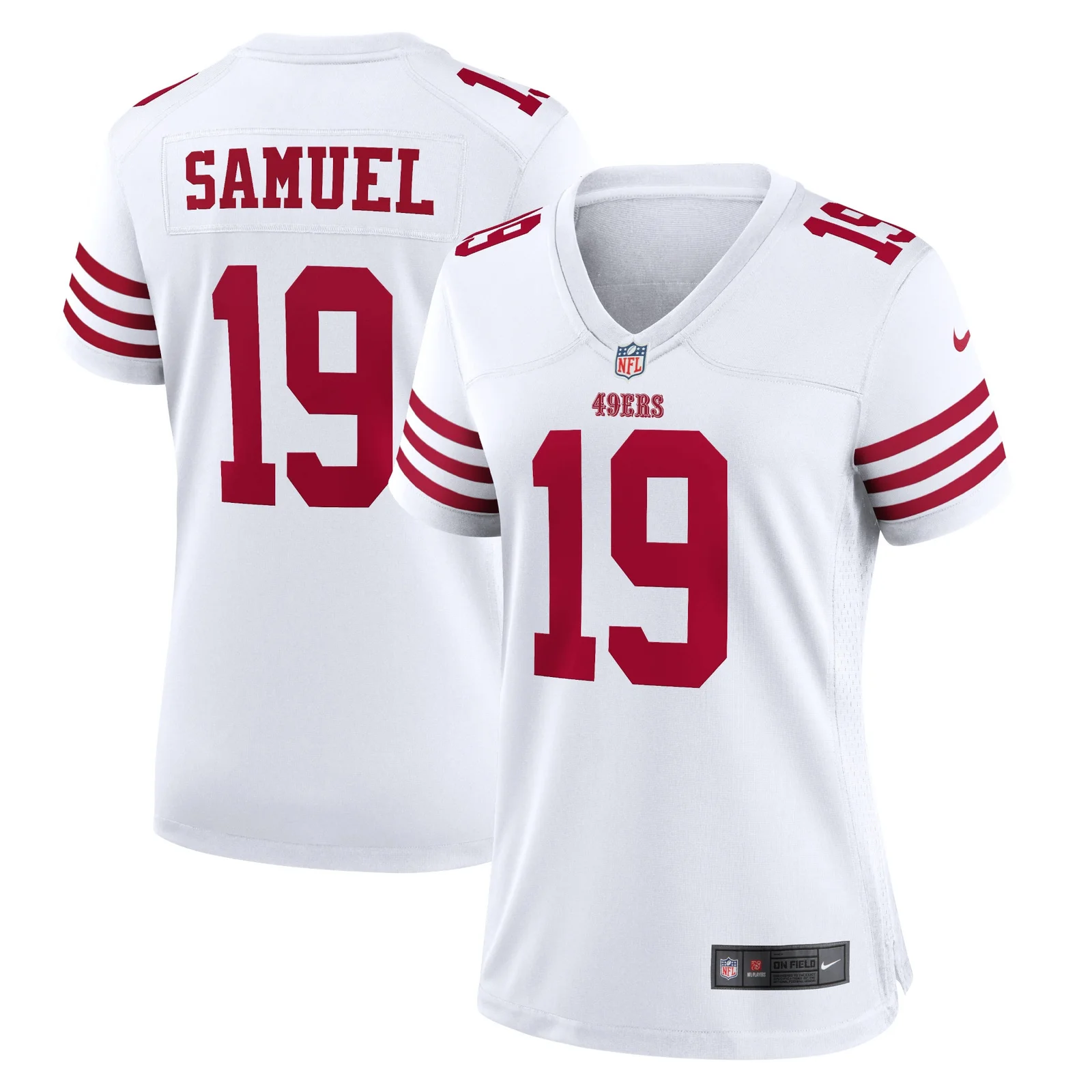 Deebo Samuel San Francisco 49ers Woman's Player Game Jersey - White -