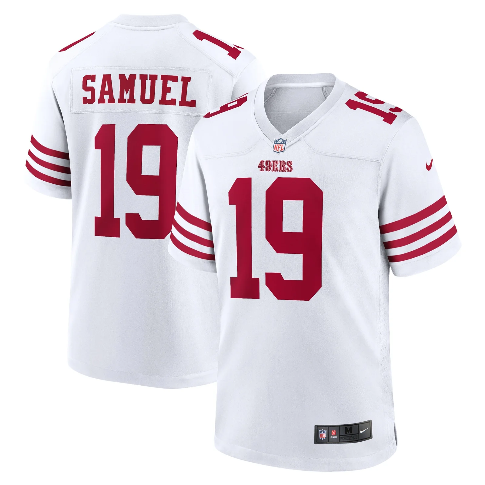 Men's Deebo Samuel San Francisco 49ers Player Game Jersey - White -
