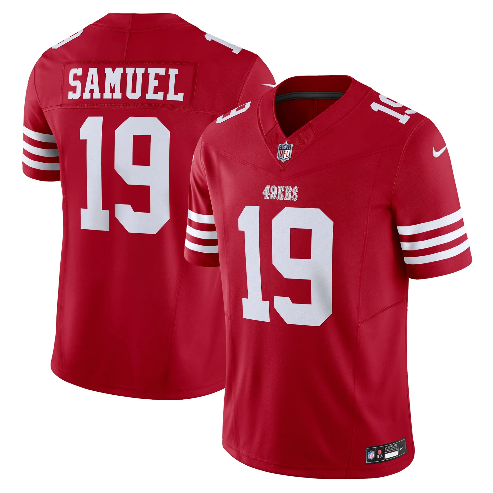 Men's Deebo Samuel San Francisco 49ers Vapor F.U.S.E. Limited Jersey - Scarlet -
