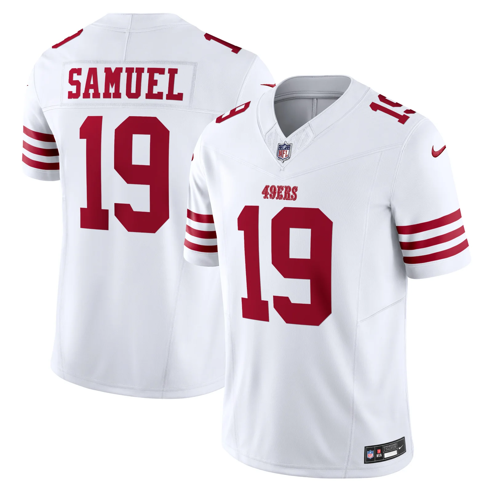 Men's Deebo Samuel San Francisco 49ers Vapor F.U.S.E. Limited Jersey - White -