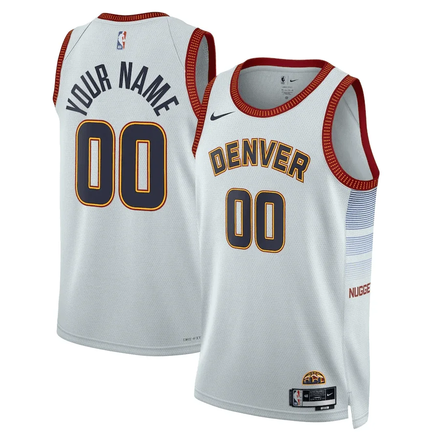 Woman's Custom #00 Denver Nuggets City Edition Swingman Jersey 2022-23 -