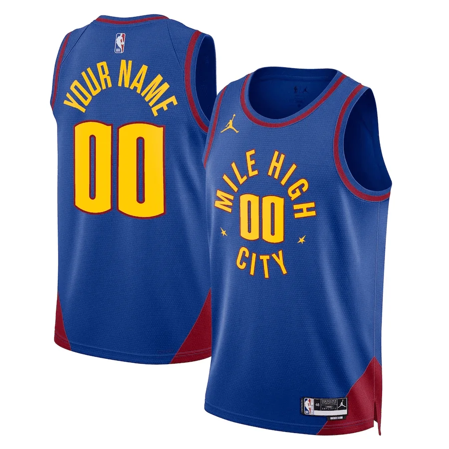 Woman's Custom #00 Denver Nuggets Statement Swingman Jersey 2022-23 -