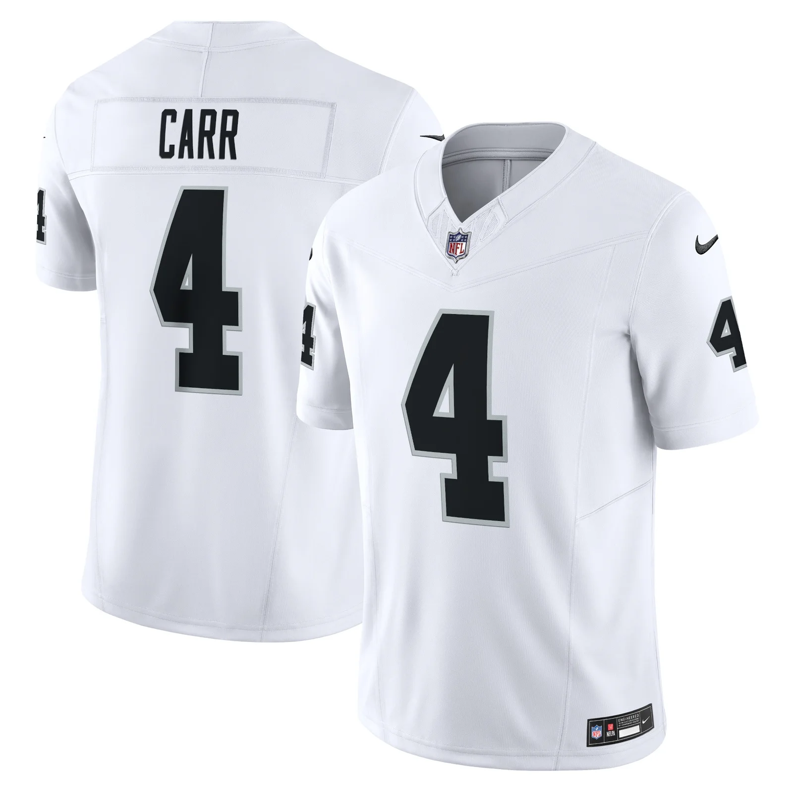 Men's Derek Carr Las Vegas Raiders Vapor F.U.S.E. Limited Jersey - White -