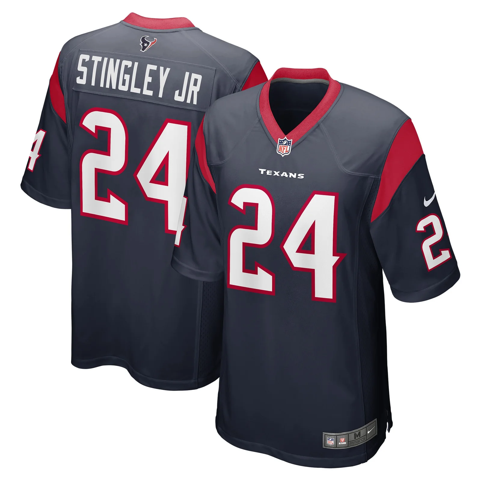 Men'sDerek Stingley Jr. Houston Texans Player Game Jersey - Navy -