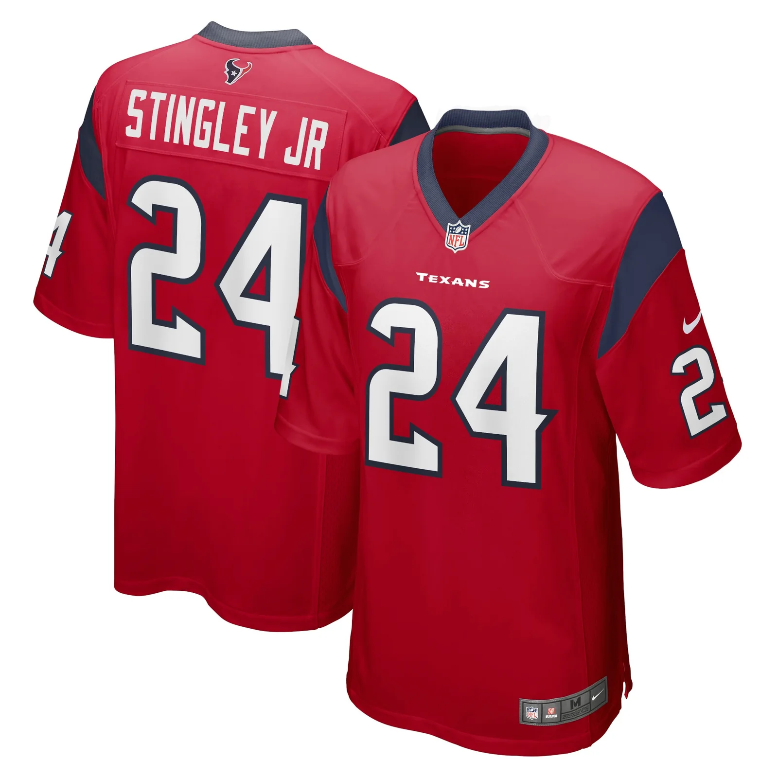 Men'sDerek Stingley Jr. Houston Texans Player Game Jersey - Red -