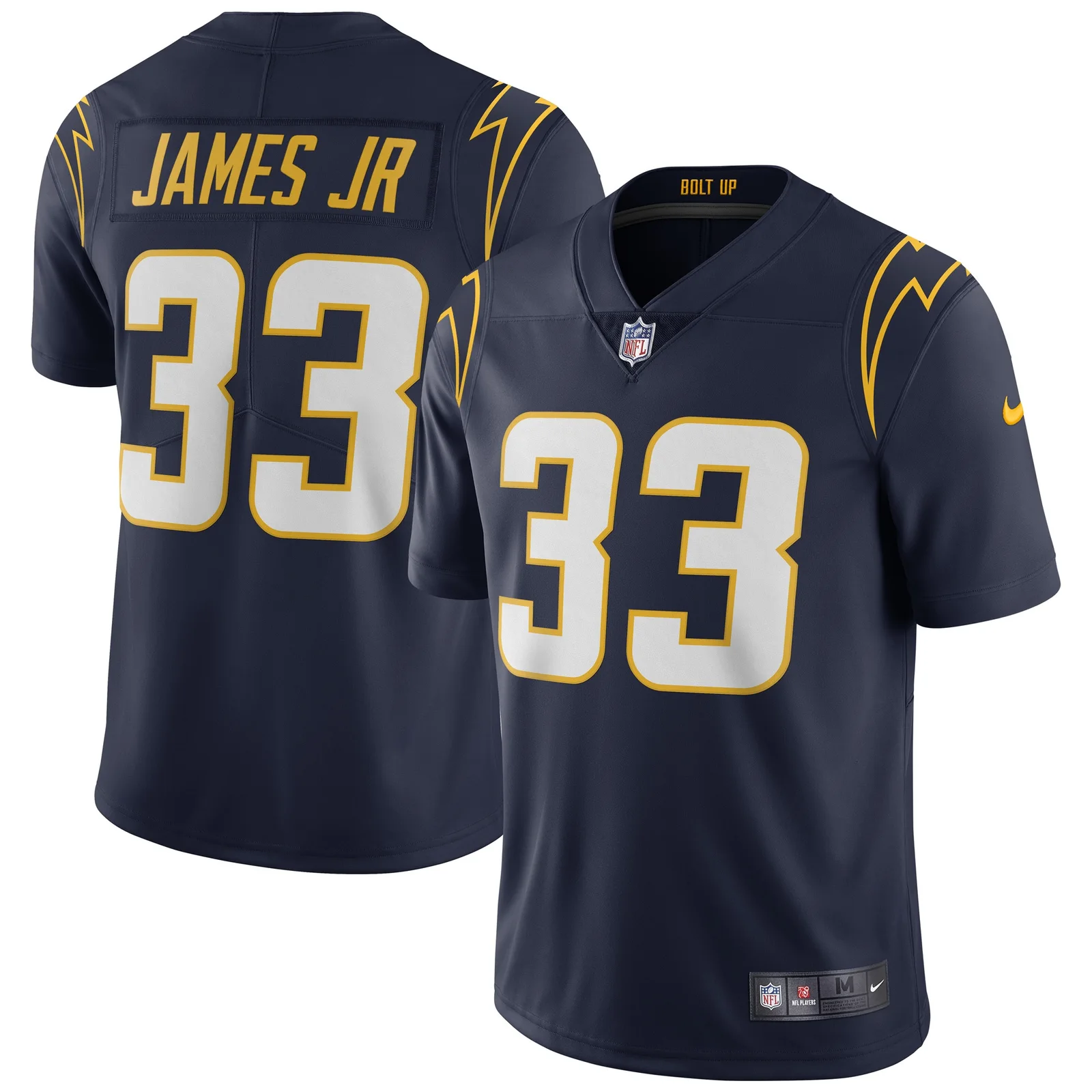 Men's Derwin James Los Angeles Chargers Alternate Vapor Limited Jersey - Navy -