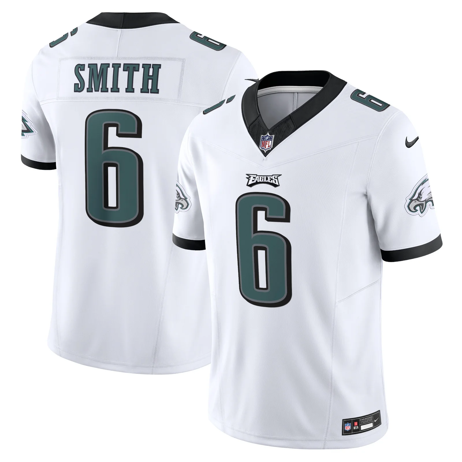 Men's DeVonta Smith Philadelphia Eagles Vapor F.U.S.E. Limited Jersey - White -
