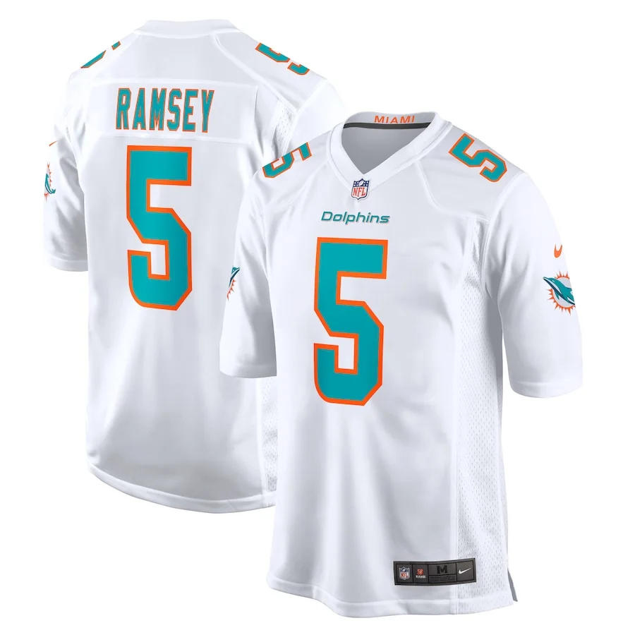 Jalen Ramsey Jersey, White Men's, Away Game Jersey -
