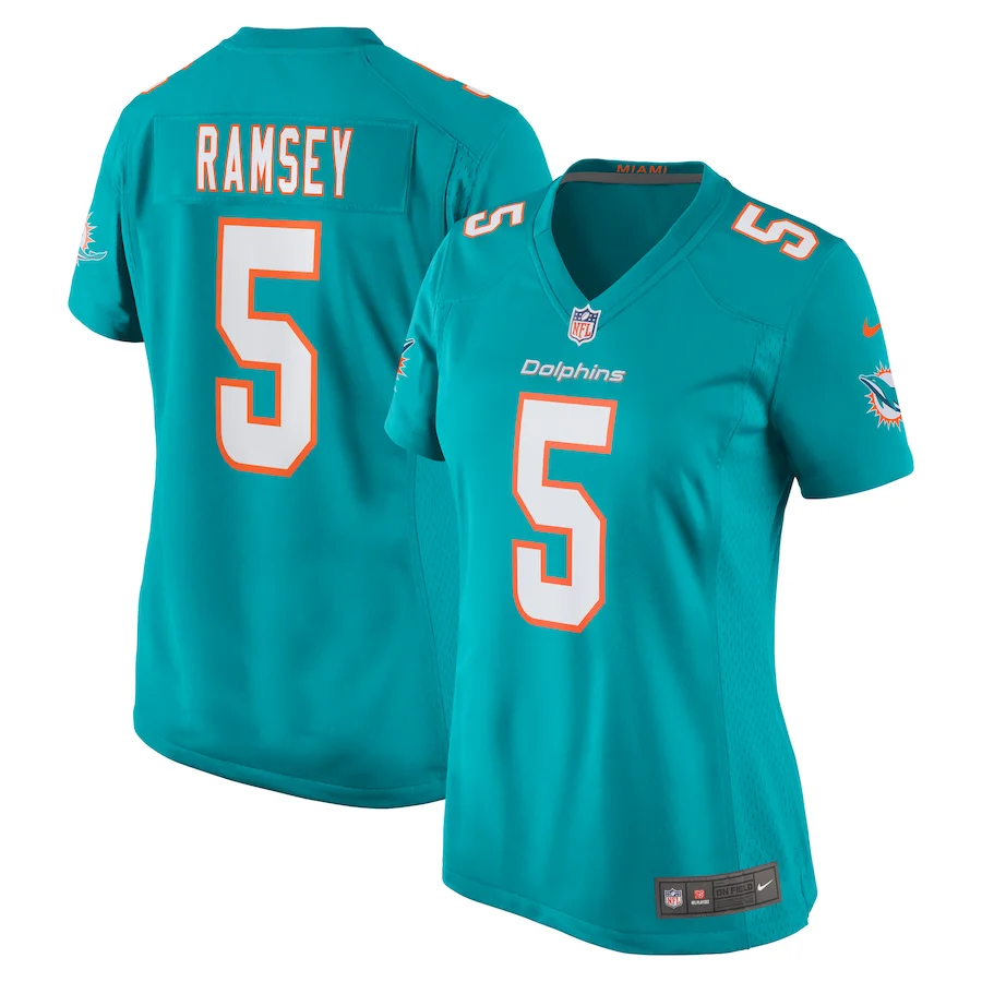 Jalen Ramsey Jersey, Aqua Woman's, Game Jersey -