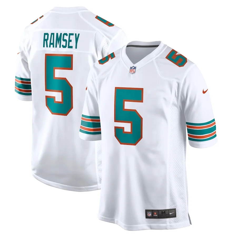 Jalen Ramsey Jersey, White Men's, Alternate Game Jersey -