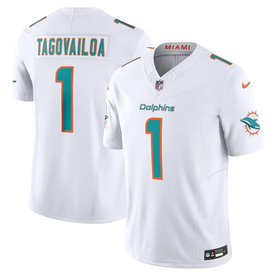 Tua Tagovailoa Jersey, White Men's, Vapor F.U.S.E. Limited Jersey -