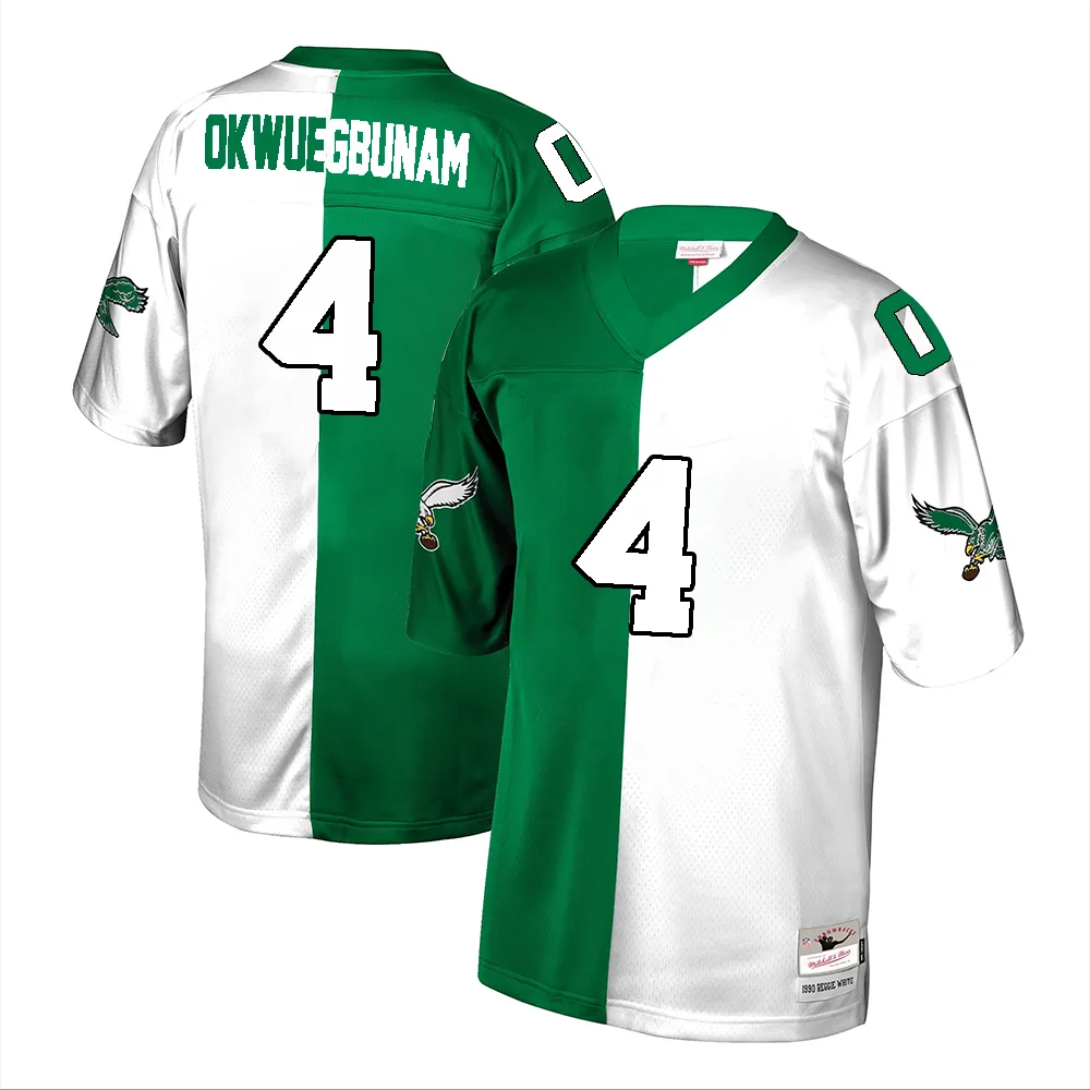 Albert Okwuegbunam No 4 Philadelphia Eagles Legacy Jersey 1
