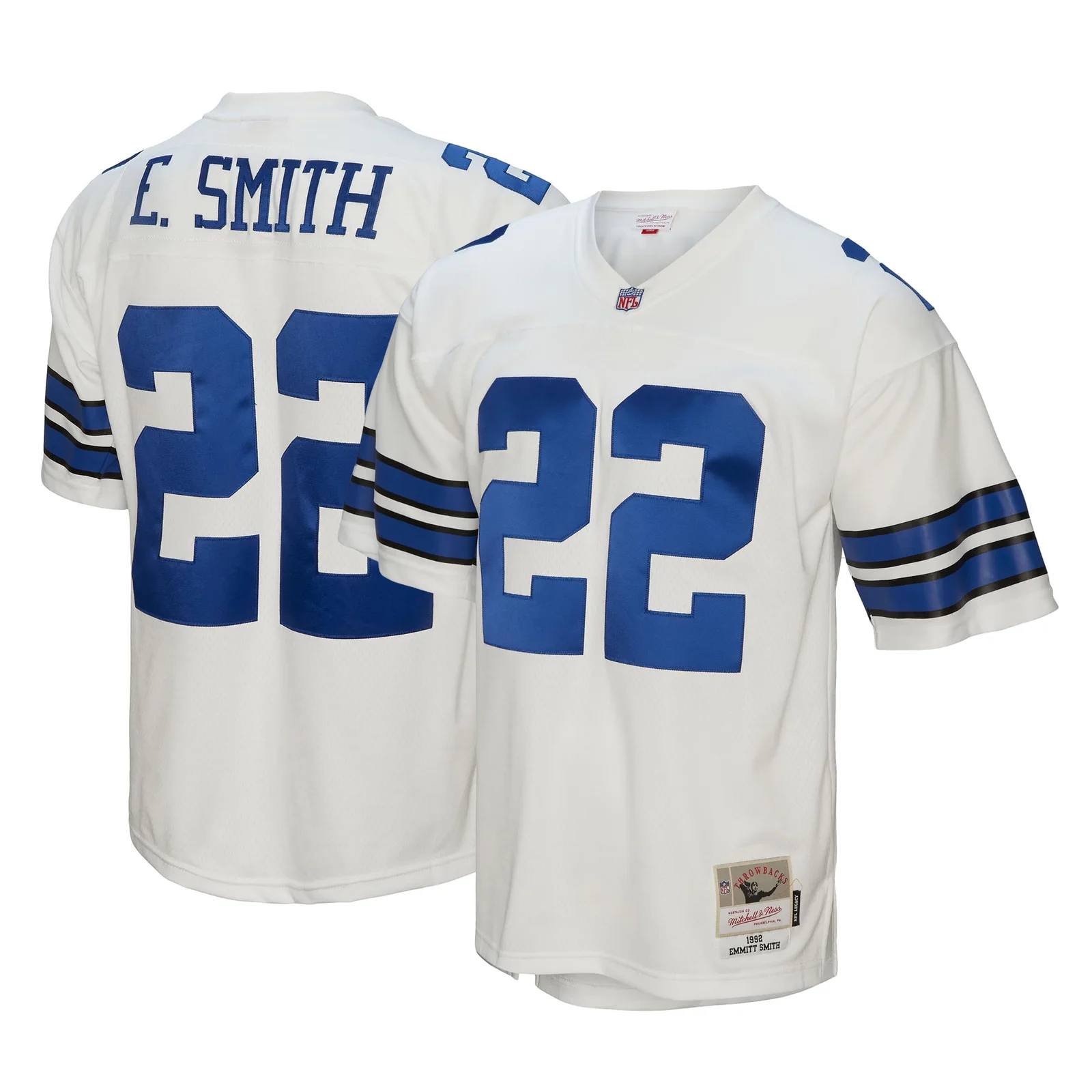 Emmitt Smith Dallas Cowboys Mitchell &amp; Ness Youth Retired Player Legacy Jersey - White -