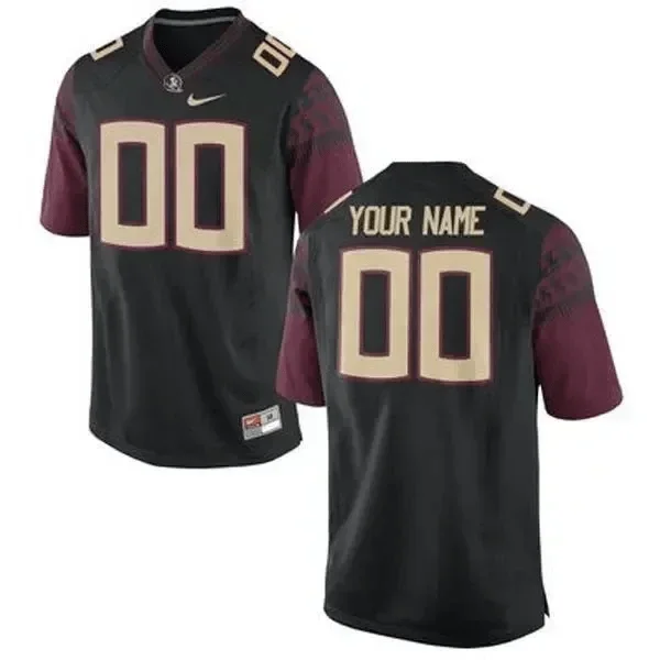 Youth's Florida State Seminoles Black Customized Football Jersey , NCAA jerseys -