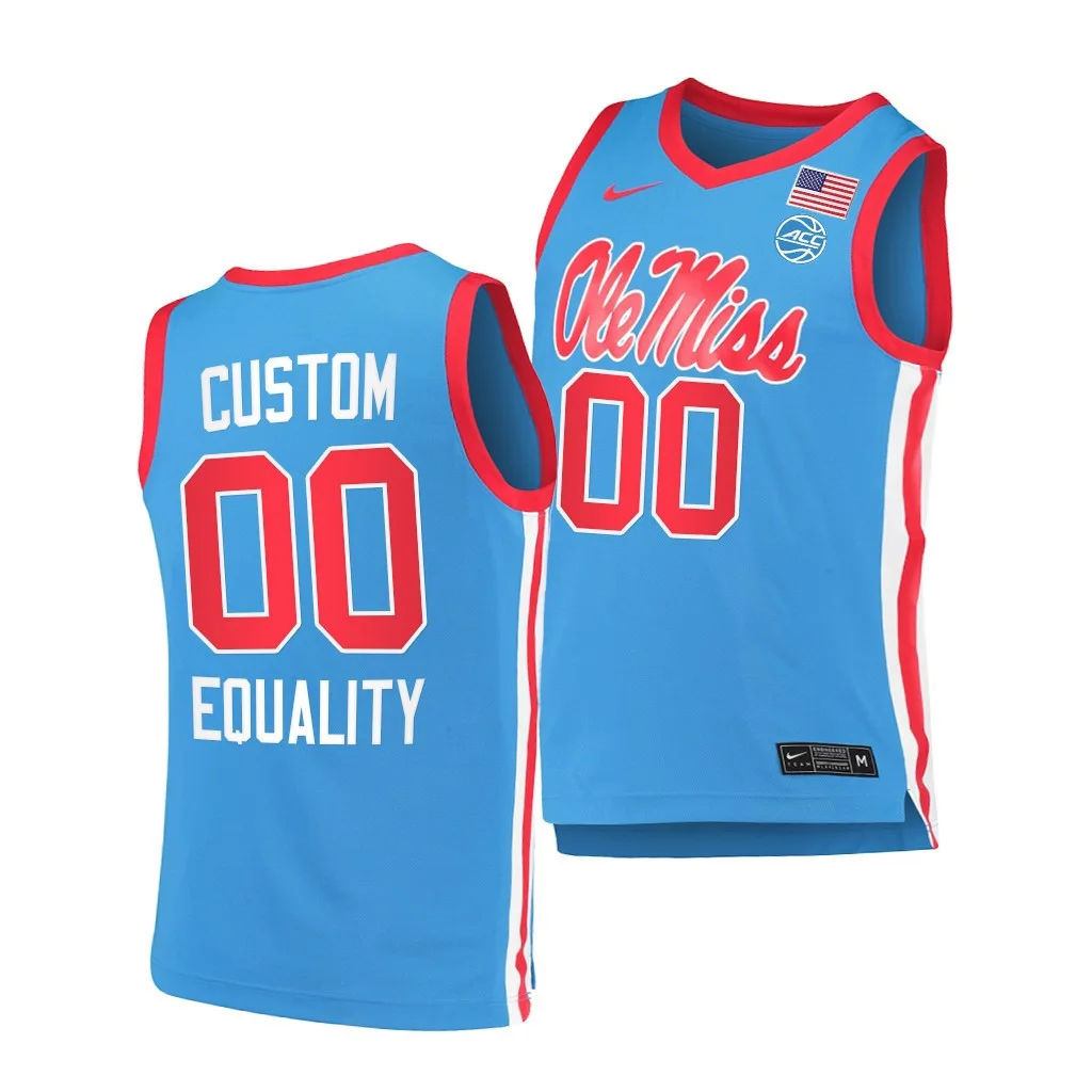 Youth's Florida State Seminoles Custom Blue Equality  Jersey