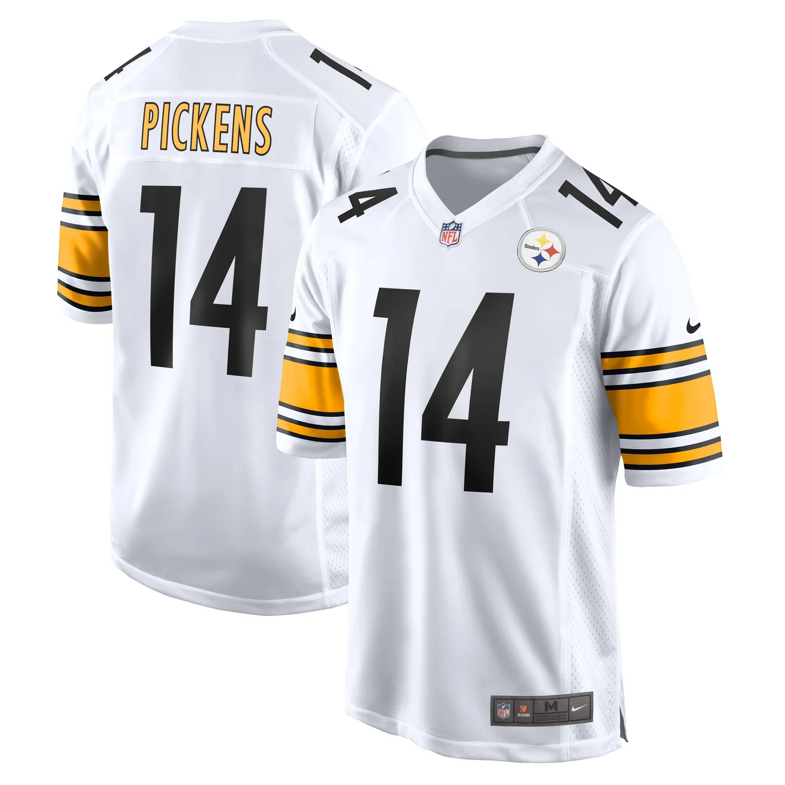 Men'sGeorge Pickens Pittsburgh Steelers Game Player Jersey - White -