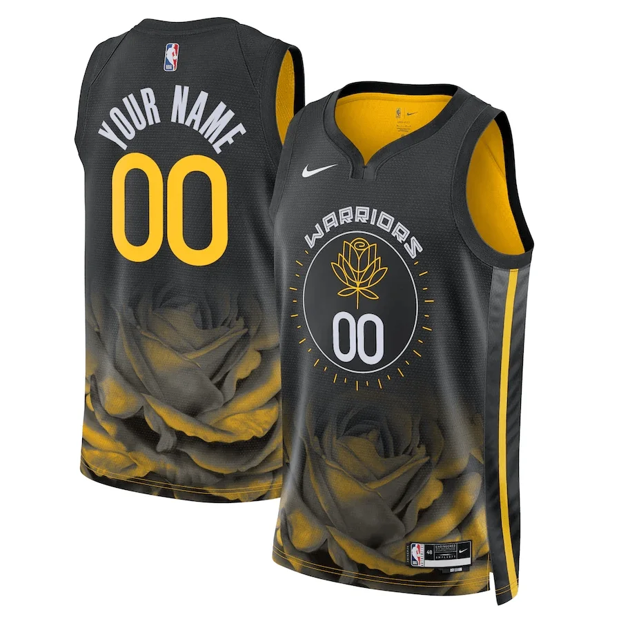 Youth's Custom Golden State Warriors 2022/23 Swingman Jersey - City Edition -