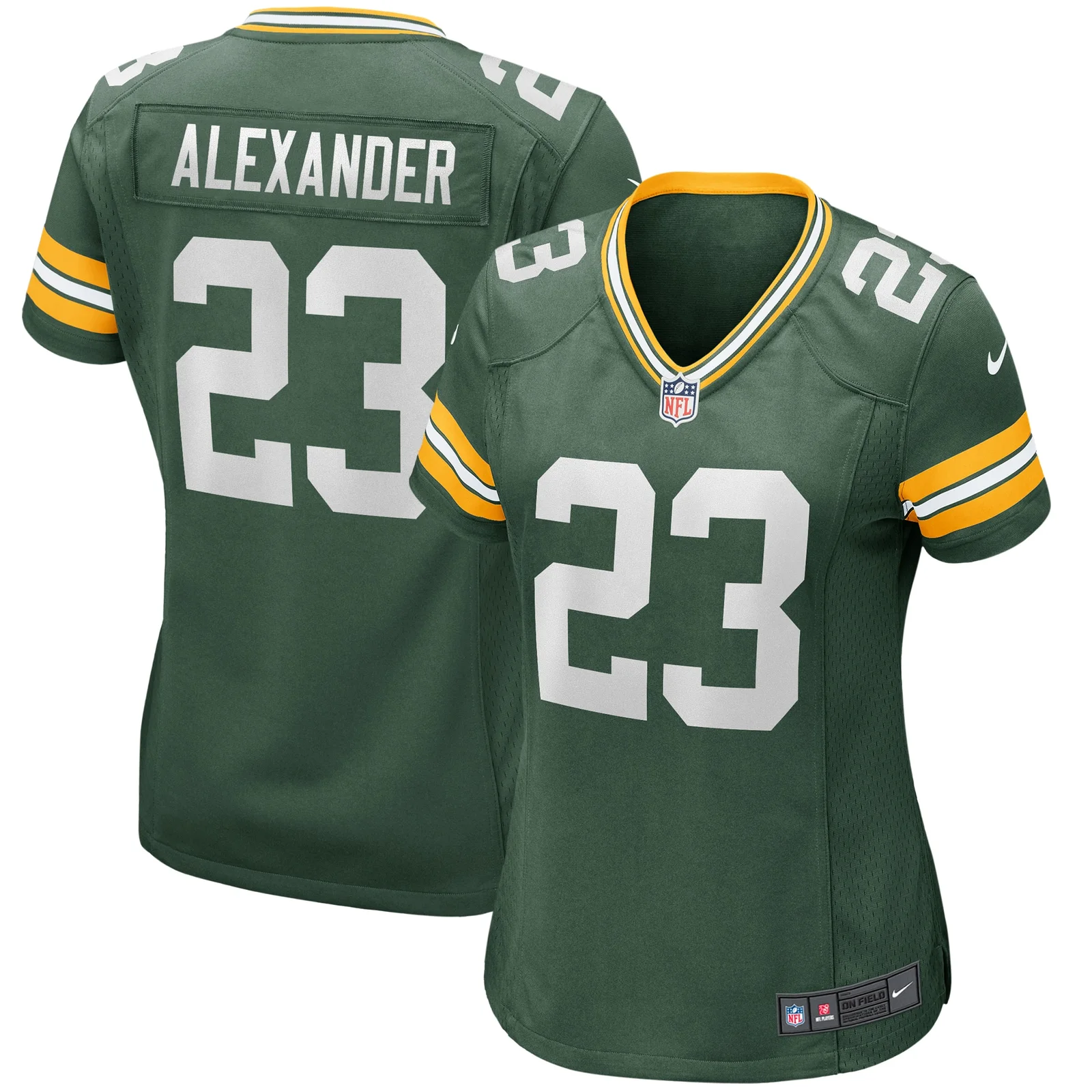 Jaire Alexander Green Bay Packers Woman's Game Jersey - Green -