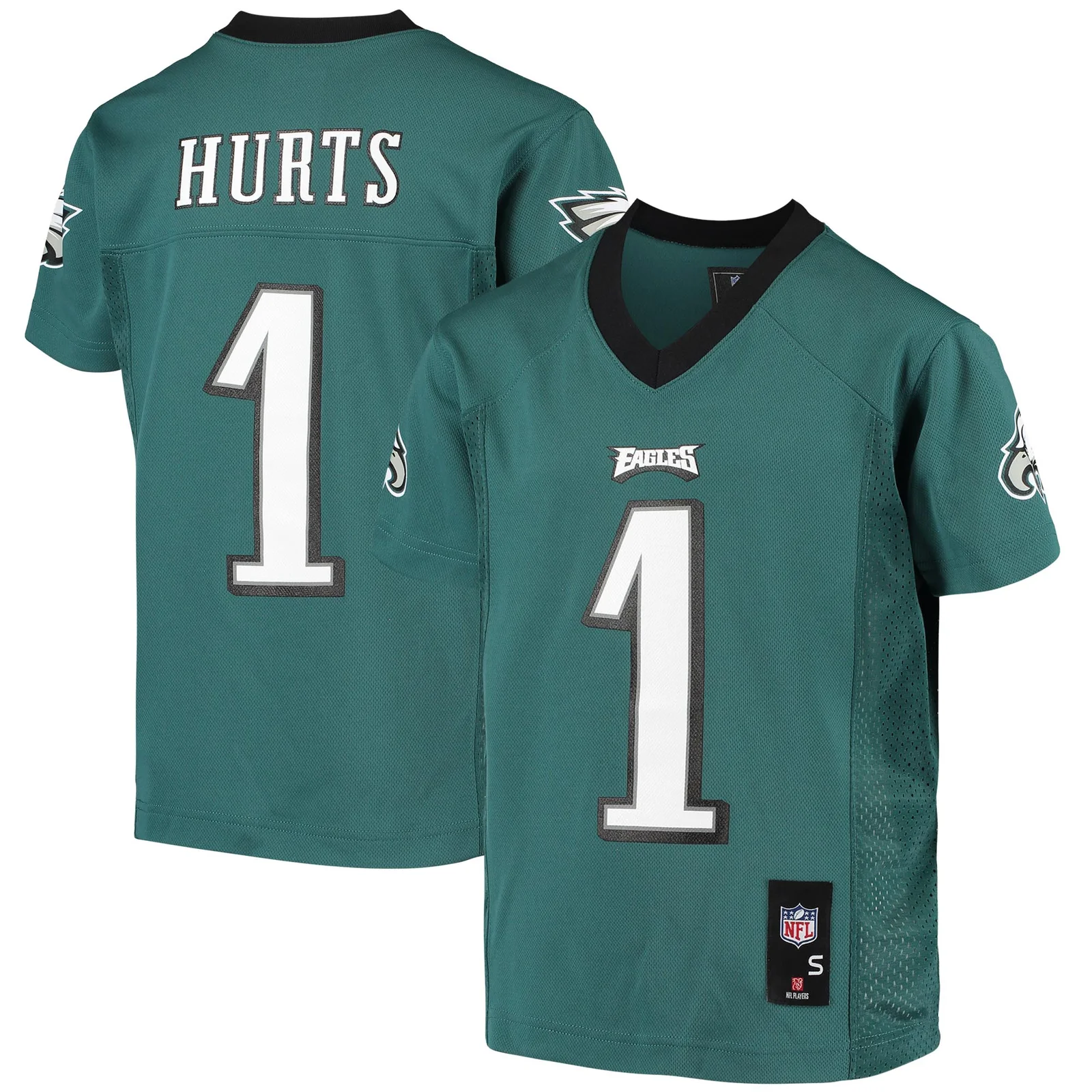 Jalen Hurts Philadelphia Eagles Youth  Player Jersey - Green