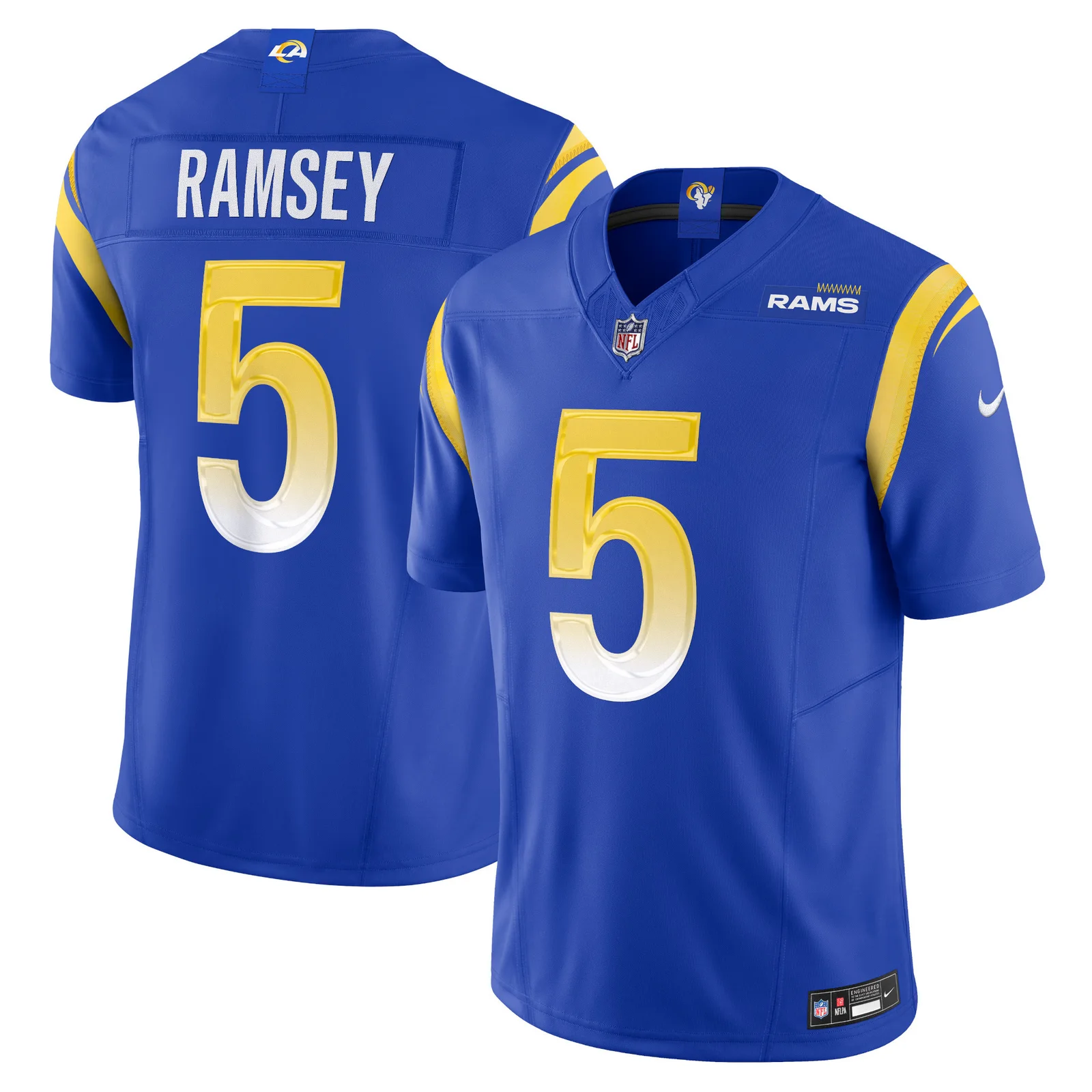 Men's Jalen Ramsey Los Angeles Rams Vapor F.U.S.E. Limited Jersey - Royal -